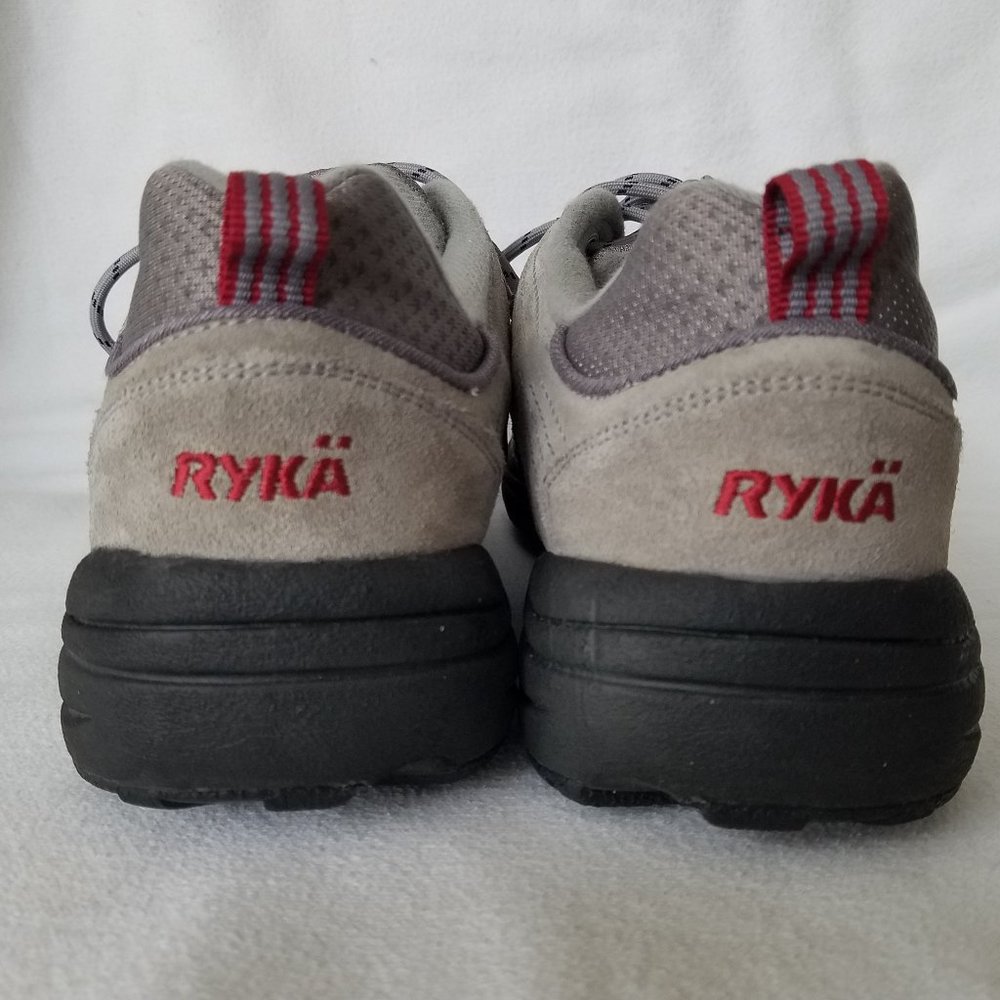 Ryka Women's Size 9.5M Athletic Walking Shoes Gray Maroon K24037W-S Lace Up - Picture 5 of 9